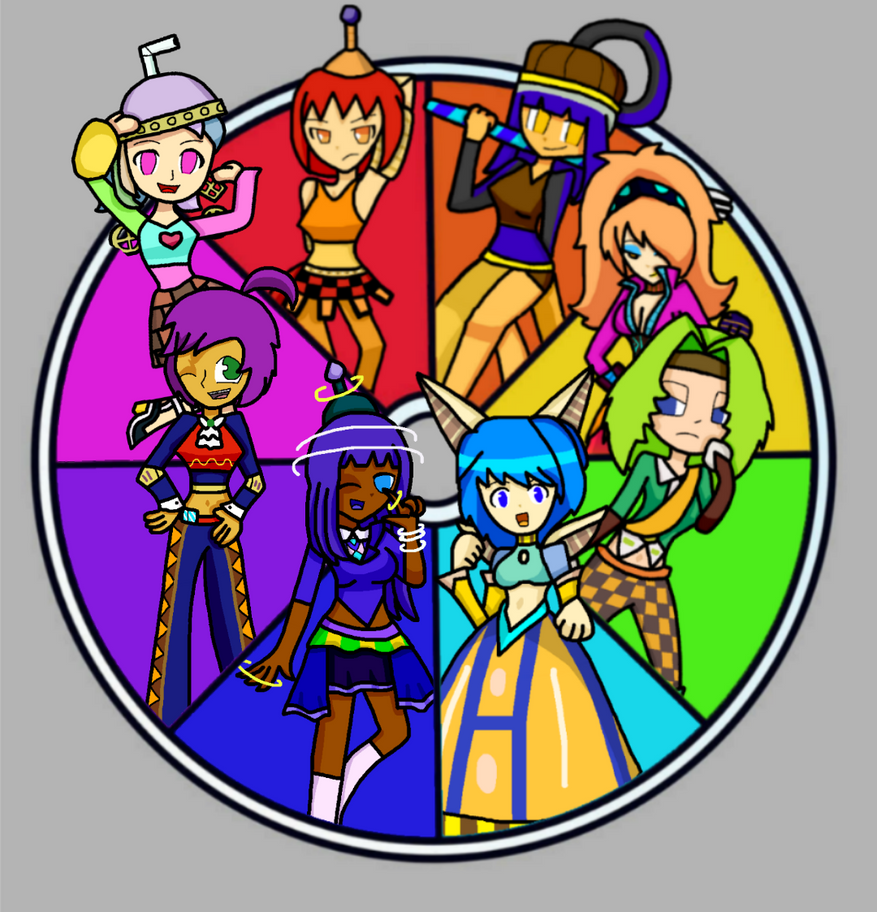 Deviantart Roulette Wheel Rainbow Roulette 8 Pink by 20SeasonalShanty24 on DeviantArt