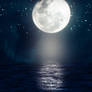 Moon on the water