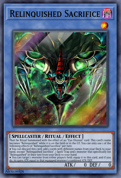 Relinquished Sacrifice (revamp) by Alexcoolps on DeviantArt