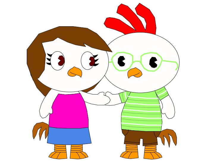 Ciana X Chicken Little (HTF) by Spider-CatEarthHTF99 on DeviantArt
