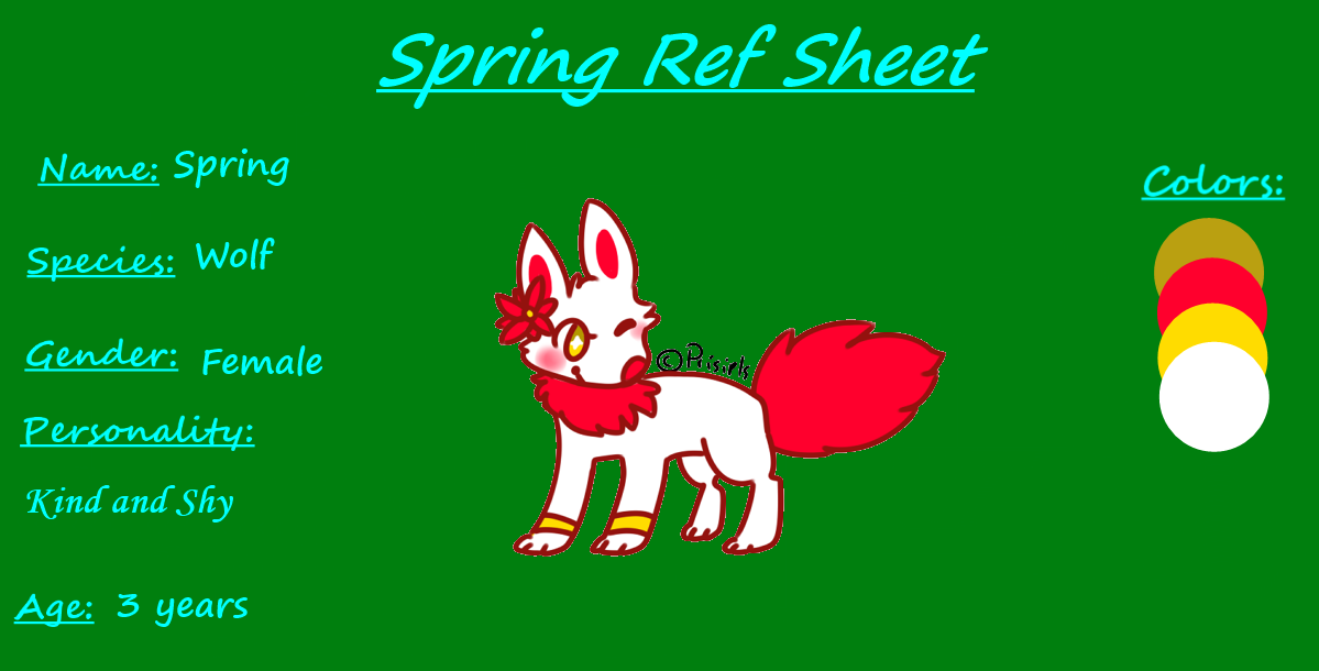 Spring Ref Sheet