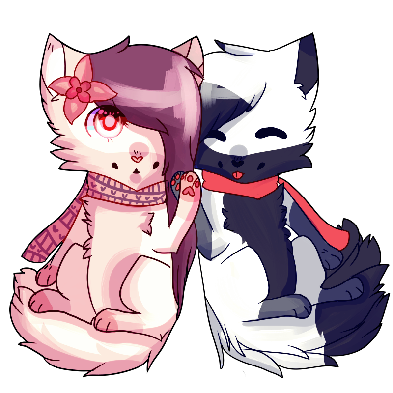 Taru and Yuni chibi By Bunnyklns