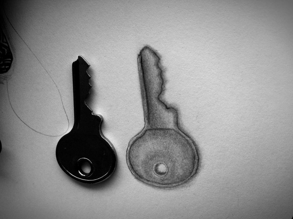 Pair of keys by Tazzman777 on DeviantArt