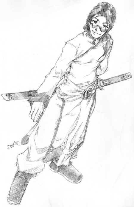 Xenogears - Citan sketch