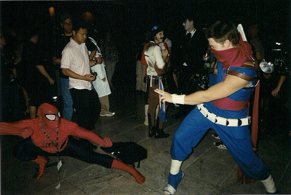 Marvel vs. Capcom pose by adogg on DeviantArt