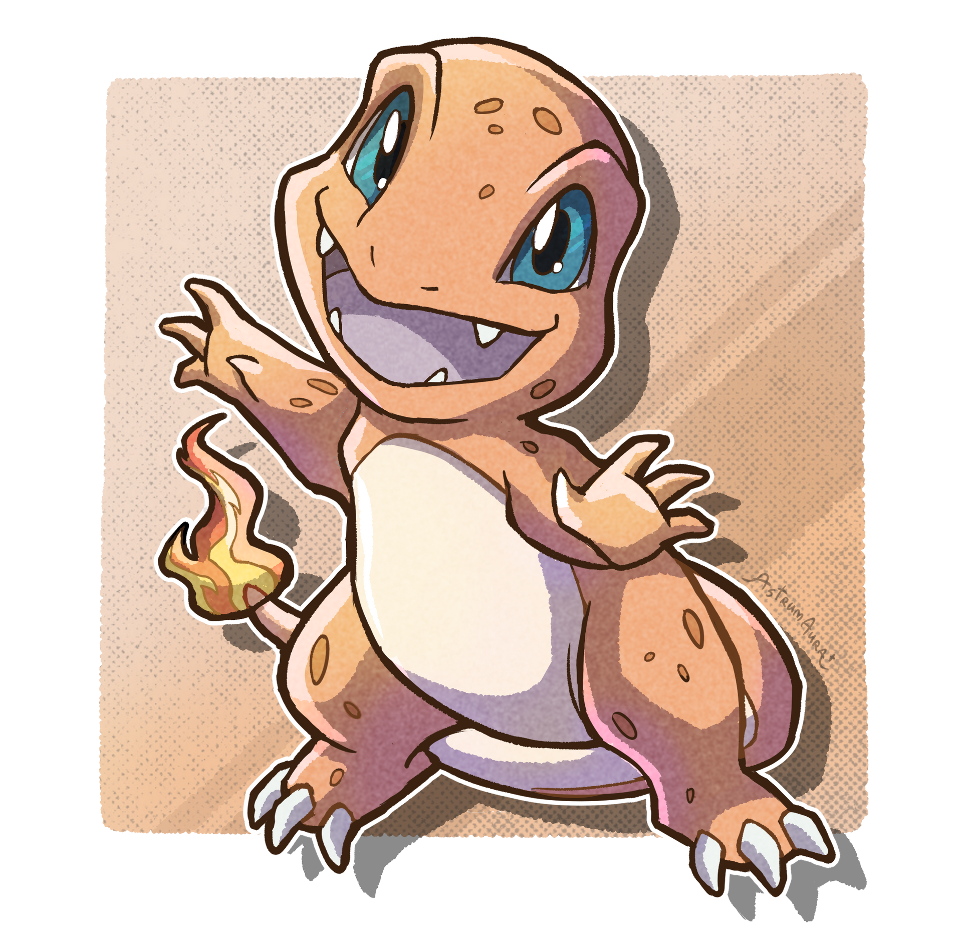 Fanart Pokemon 02 Charmander By AstrumAura On DeviantArt fanart-pokemon-02-charmander-by-astrumaura-on-deviantart