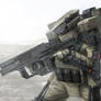 Military Exoskeleton Suit Concept