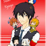 HIbari Kyouya - with chibis