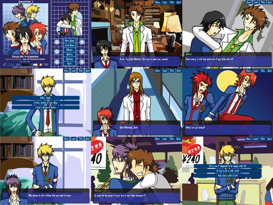 Tales Of Y-Gakuen - Simulation Game by M31rU-Ch4N