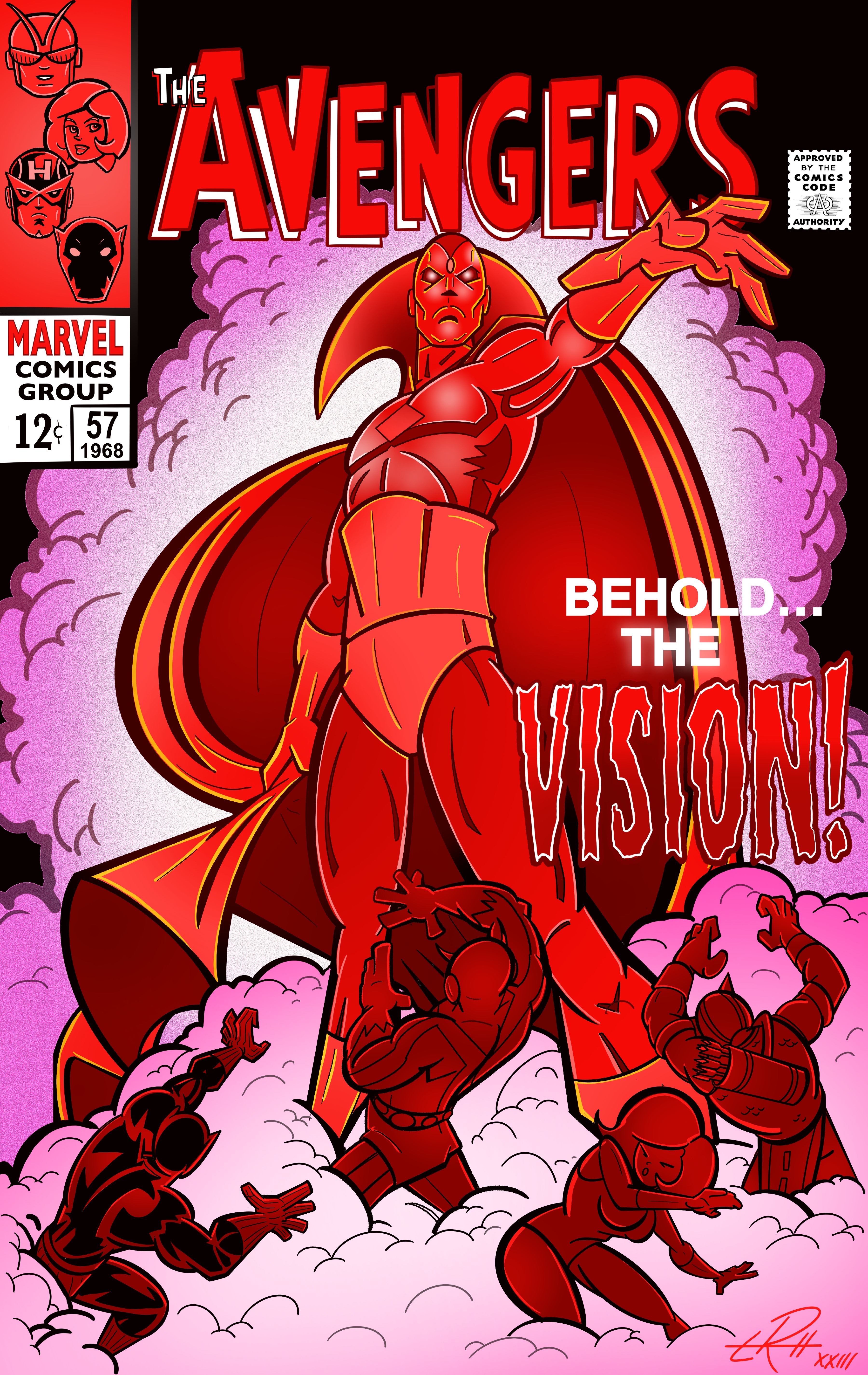 Behold the VISION! Avengers 57 recover