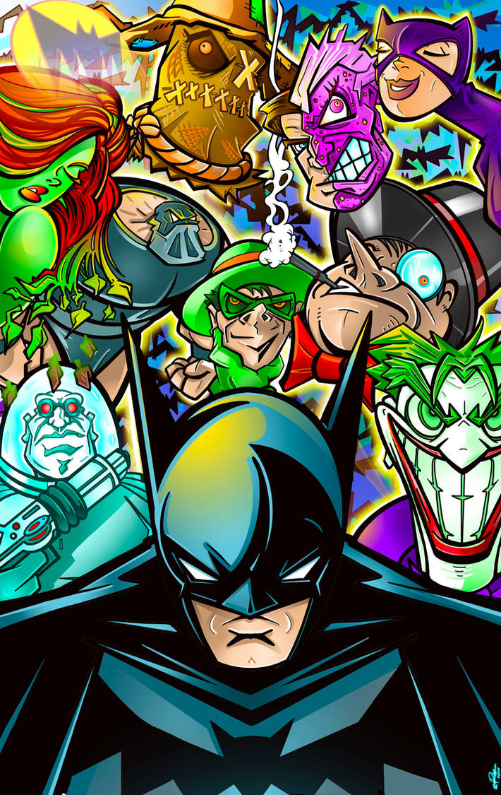 Dc Batman Rouges BATMAN! Rogues. by Tom-Redd on DeviantArt