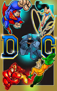 DC COMICS - cover sheet