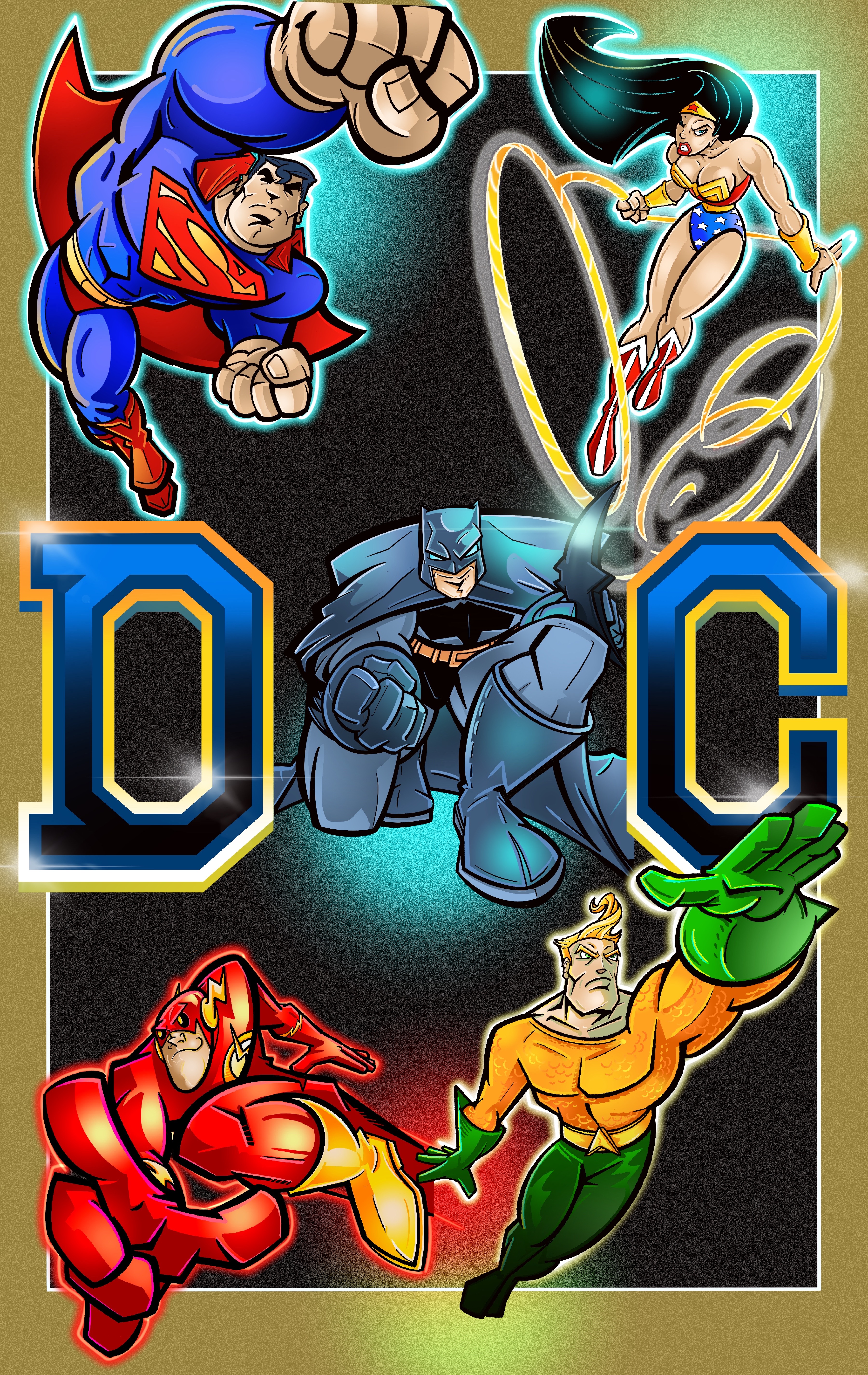 DC COMICS - cover sheet