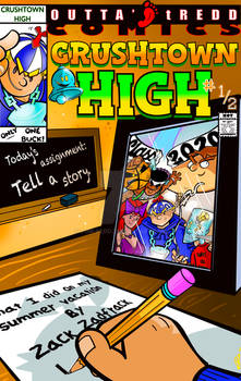 Crushtown High- 1/2 front cover