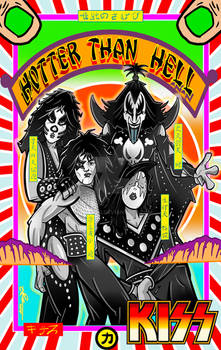 KiSS. Hotter than Hell!