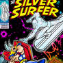 Silver surfer 4 cover REtRedd VS Thor