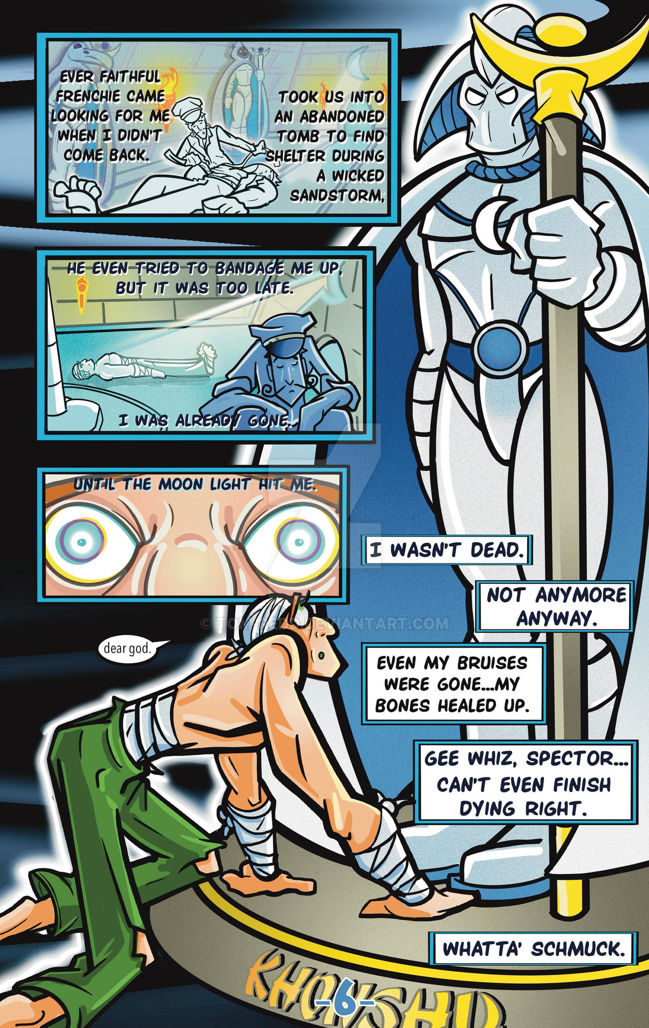 MOON KNIGHT reimagined page 6