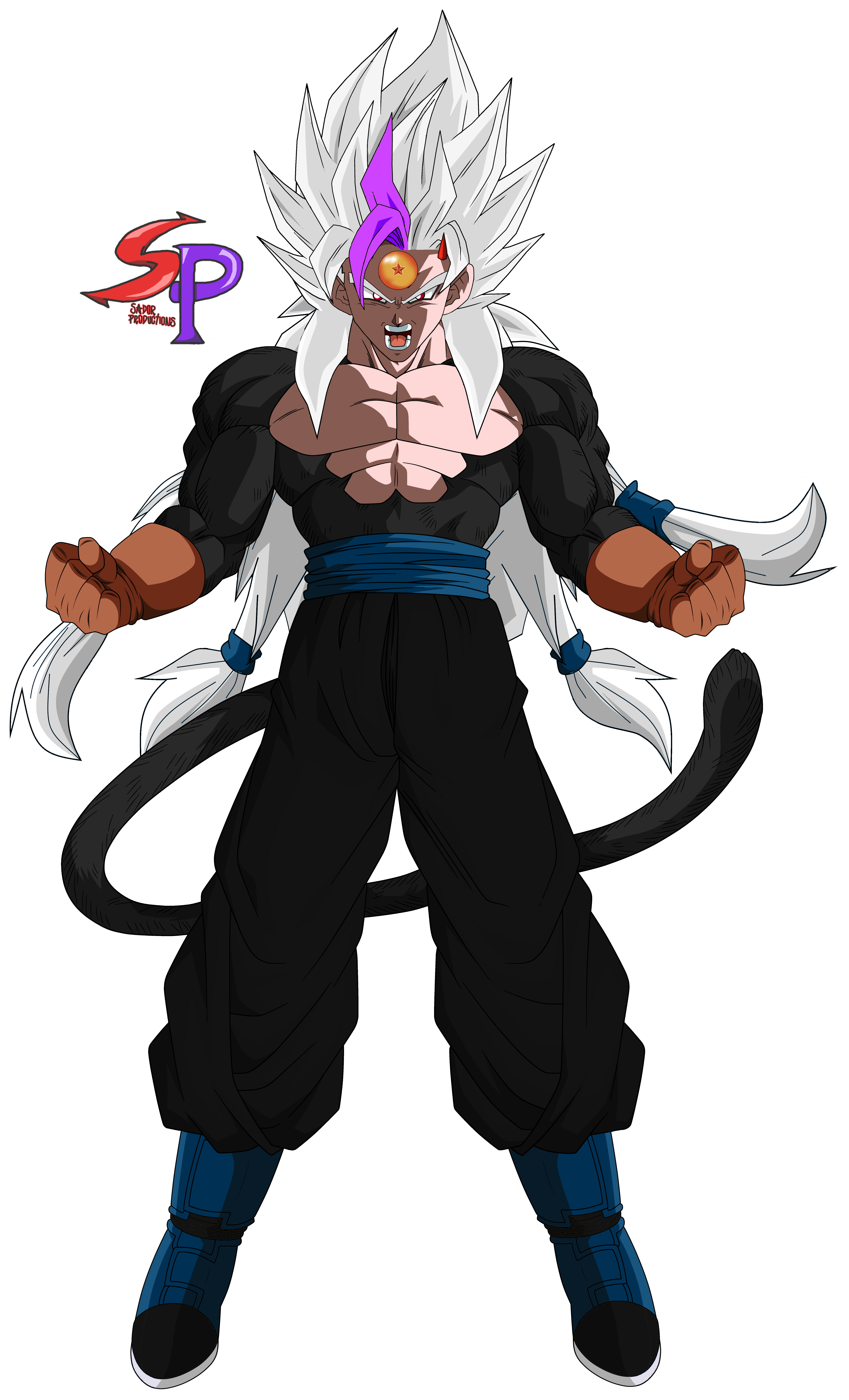 Goku ssj 6 by darknessgoku on DeviantArt