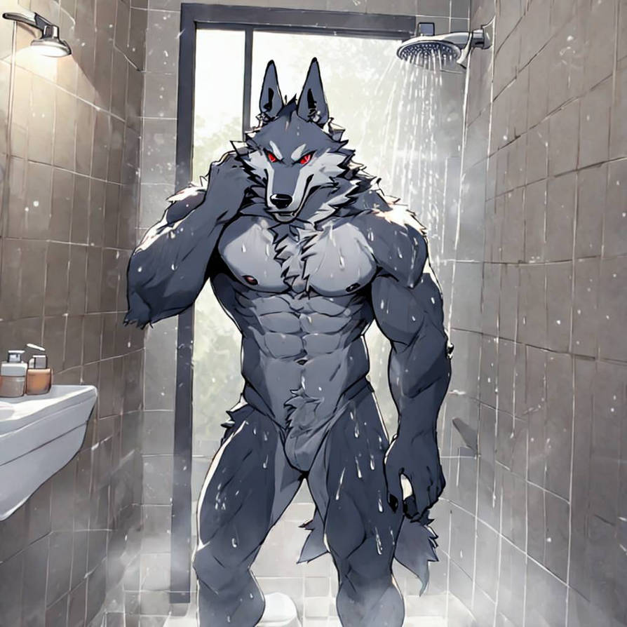 Wolves Bath Who want to take a bath with a wolf? by HectorSolaris on DeviantArt