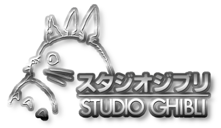 Studio Ghibli Logo Silver