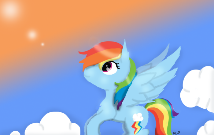 Rainbow Dash- Lighter than Air [REDO]