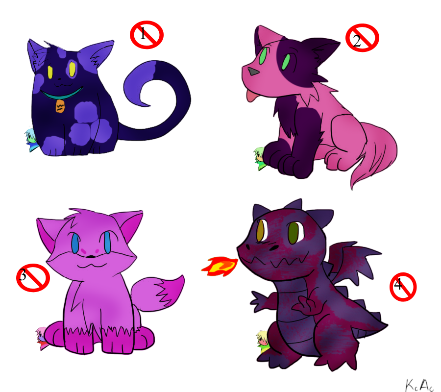 Free Violet Adoptables - Gone