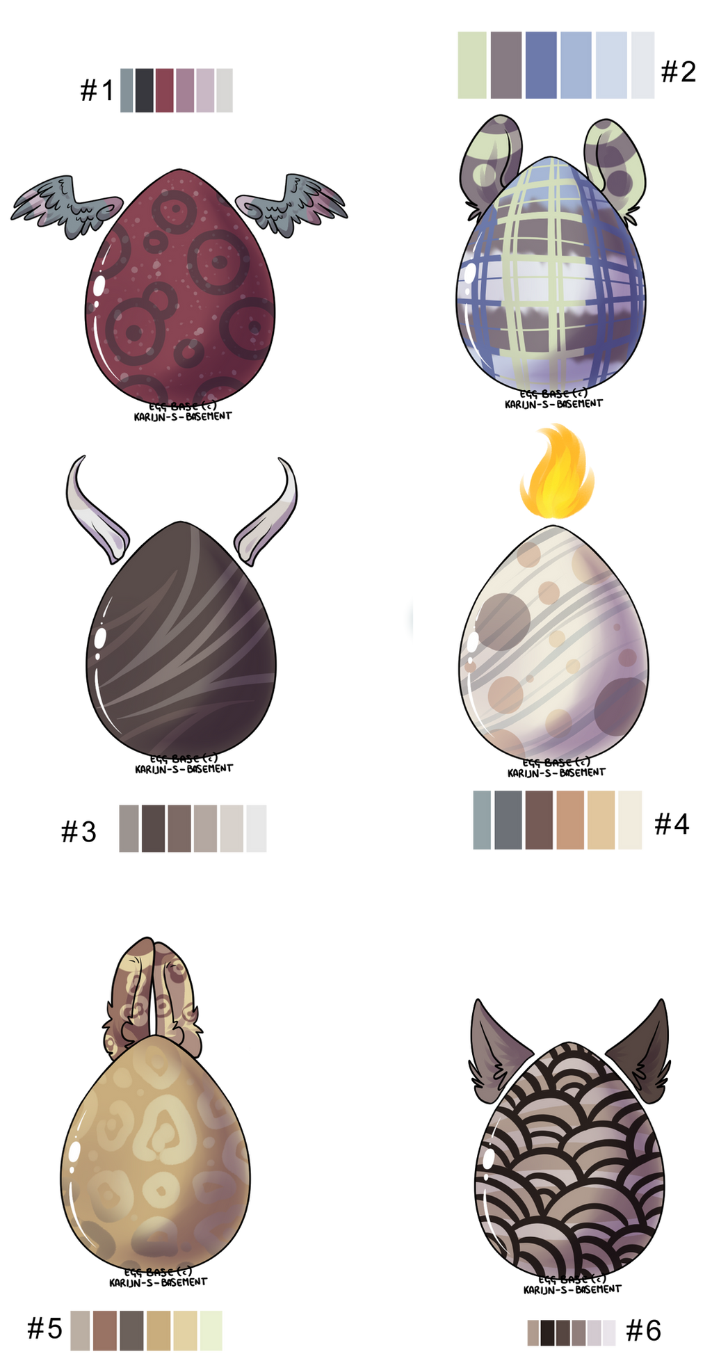 Themed Adopts - Bipedal Mystery Eggs - [Closed]