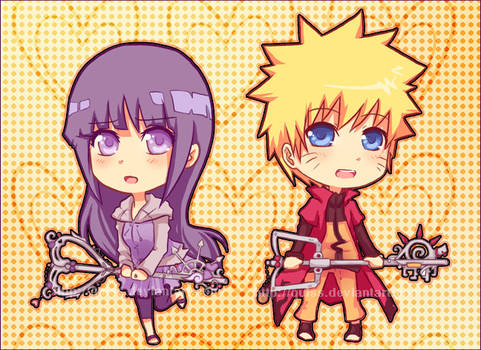 Chibi NaruHina Keyblade