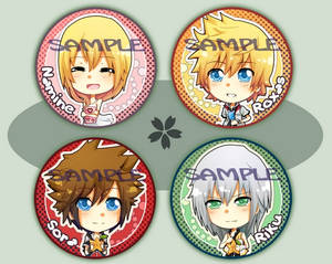 Kingdom Hearts buttons