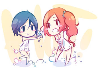 Cute bath time sketchie