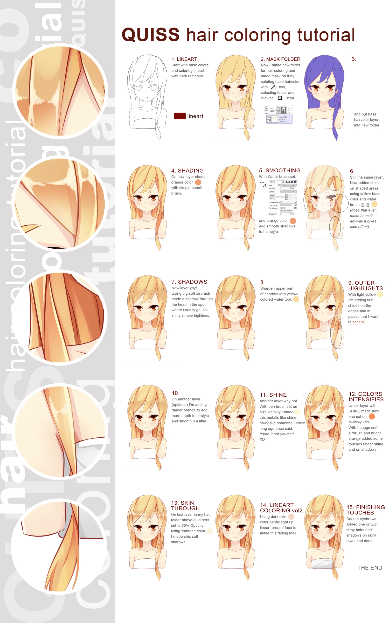 Hair Coloring Tutorial by Marimari999 on DeviantArt