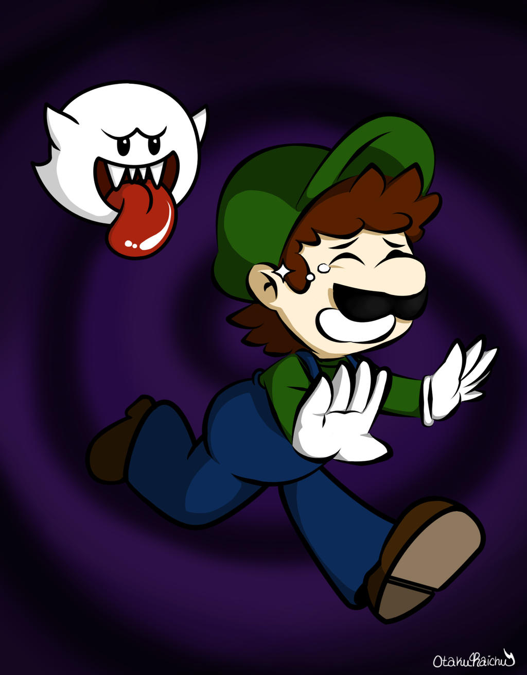 Scared Luigi