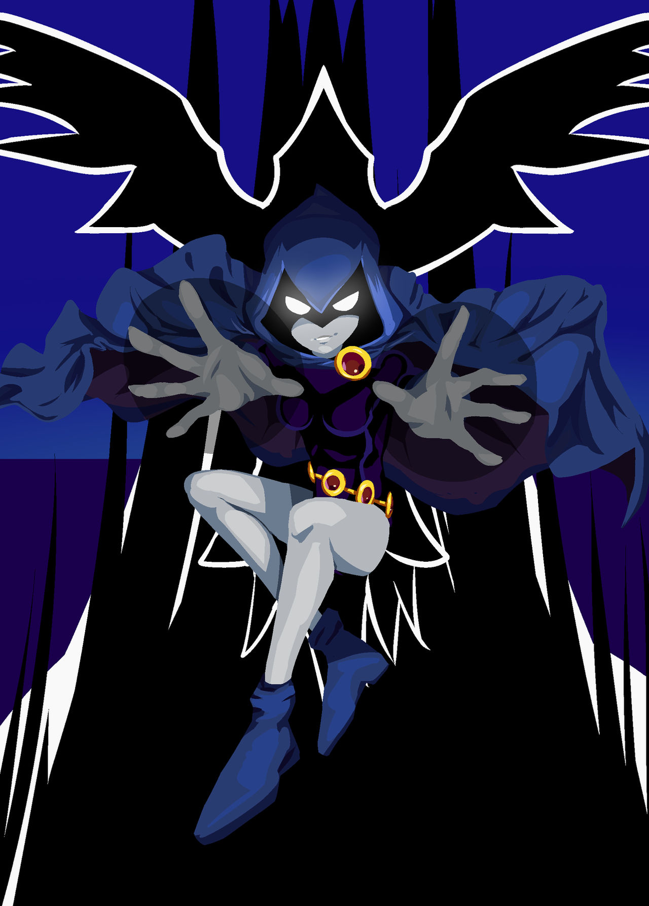 Raven The Risen Raven Rise by goshaag on DeviantArt