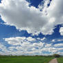 Puffy clouds