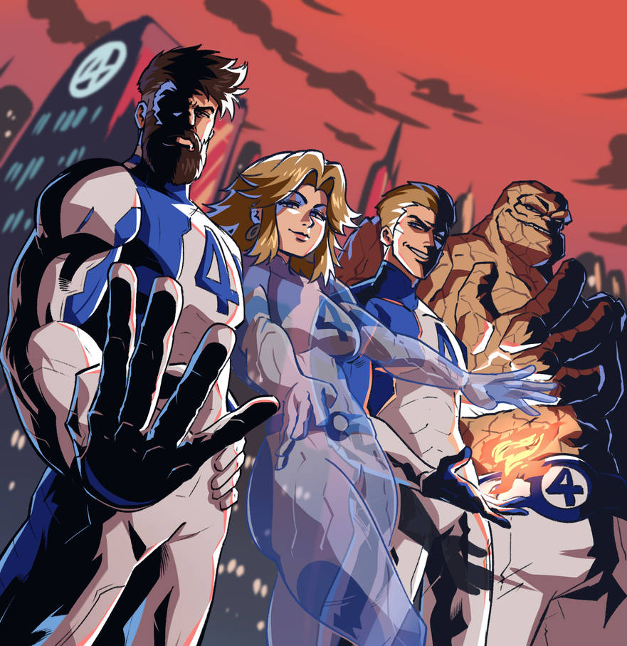 Fantastic Four (Marvel Rivals) by Lucas3000T on DeviantArt