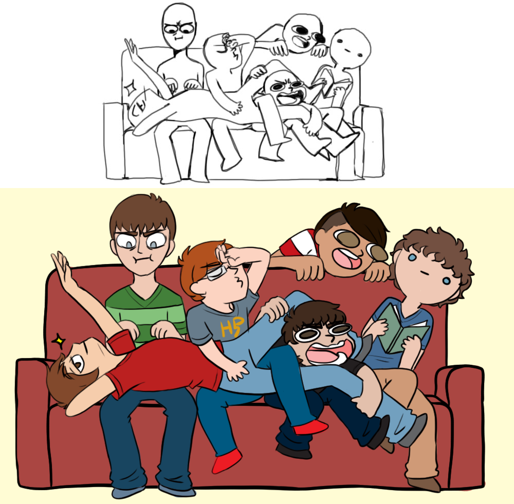 Draw the Squad 1 by KrystellaLyle on DeviantArt