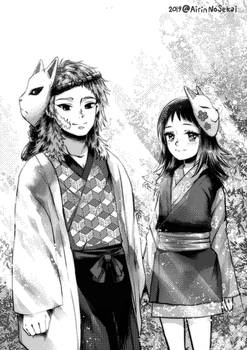 Kimetsu no Yaiba - Sabito and Makomo