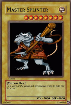 Master Splinter Card