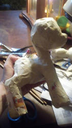 Pony plushie-- The beginning!