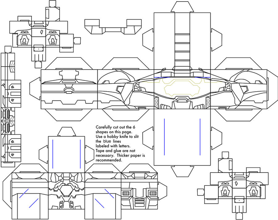 Master Chief template