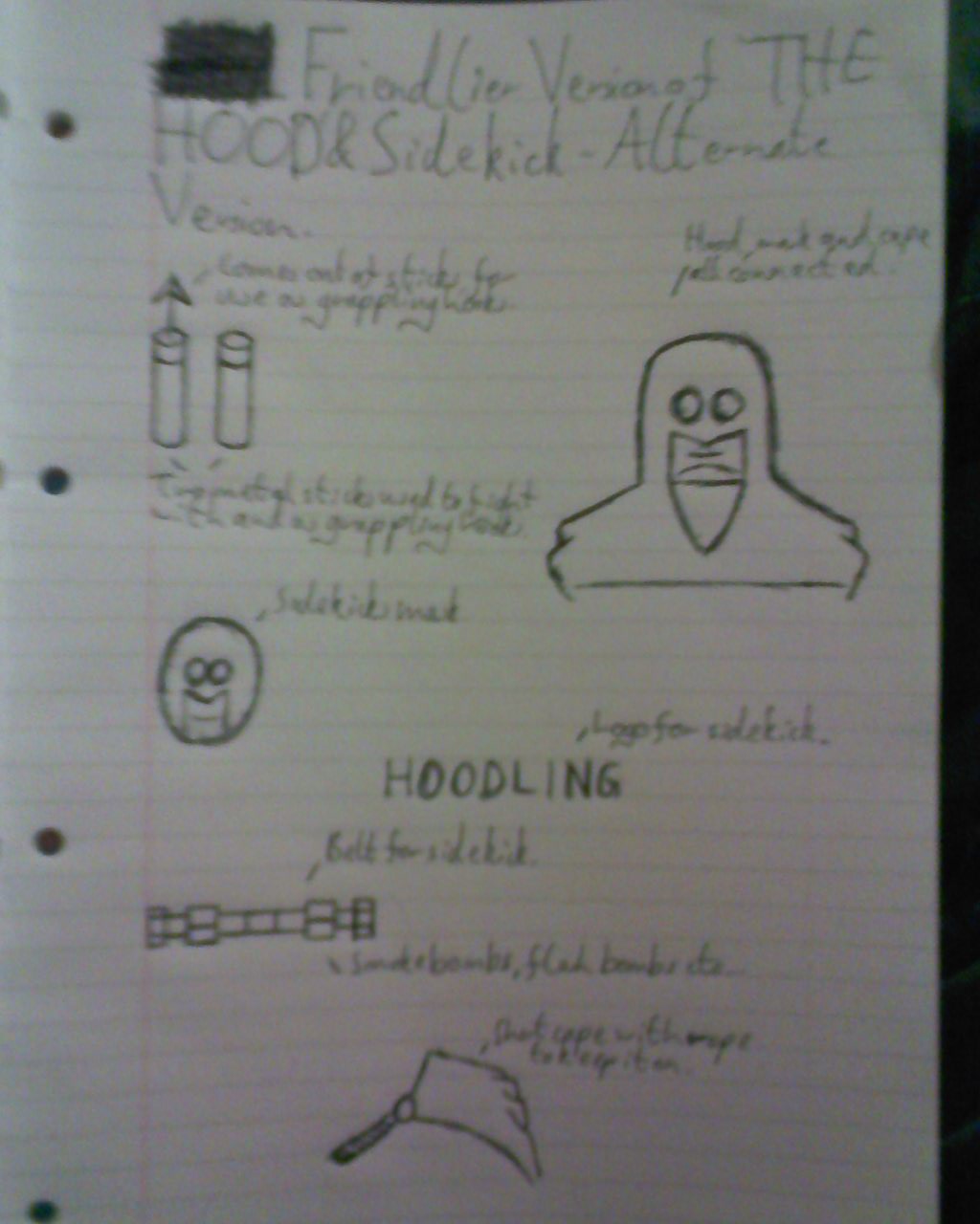 Friendlier version of THEHOOD and Sidekick - Ideas