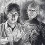 Clive Barker and his creature