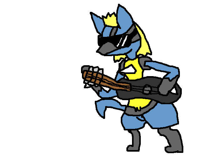 Manly Pokemon - Lucario