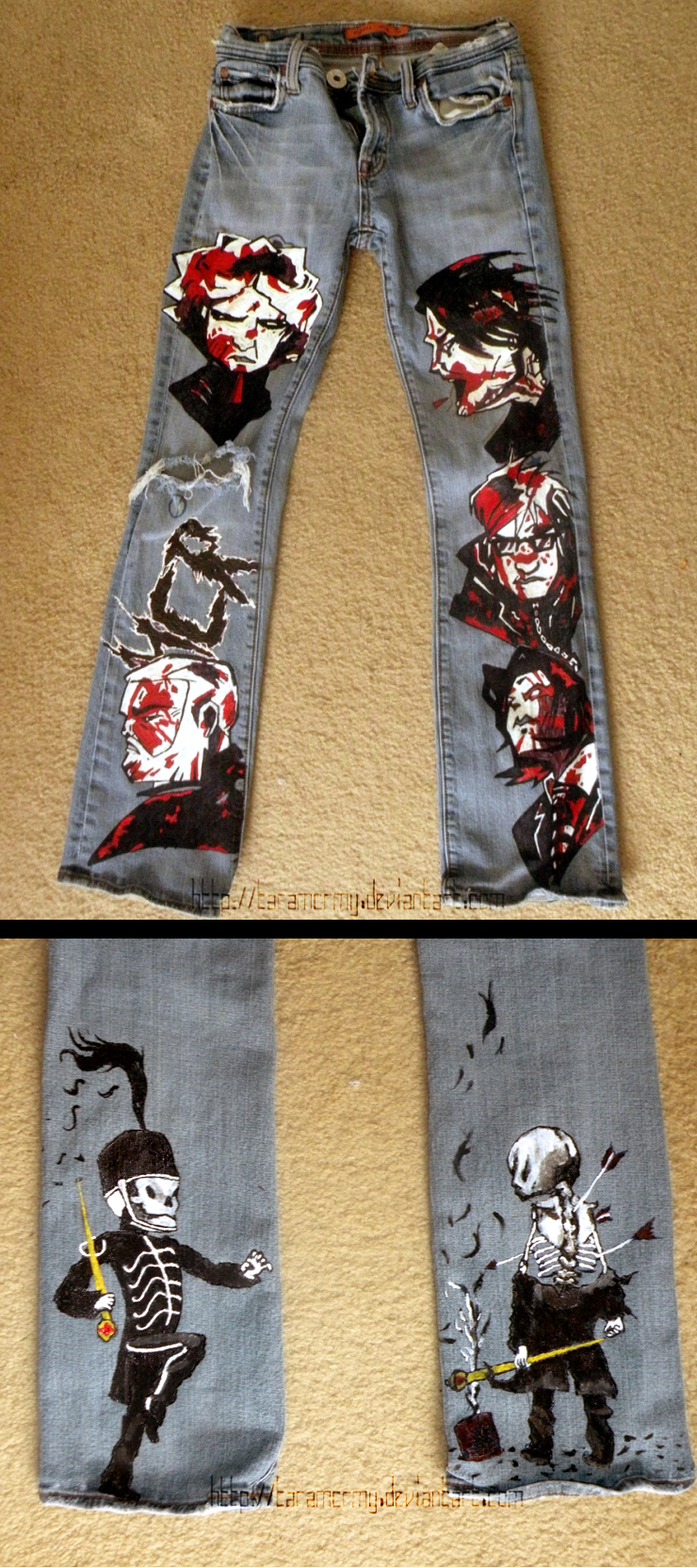 MCR pants - final product