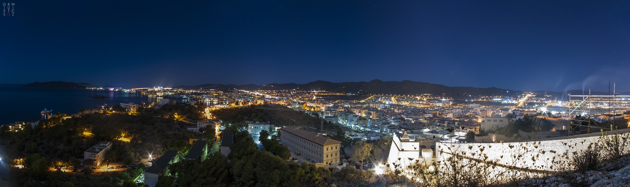 Ibiza Town at Night