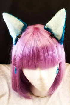 I'm all ears!  Turquoise velvet