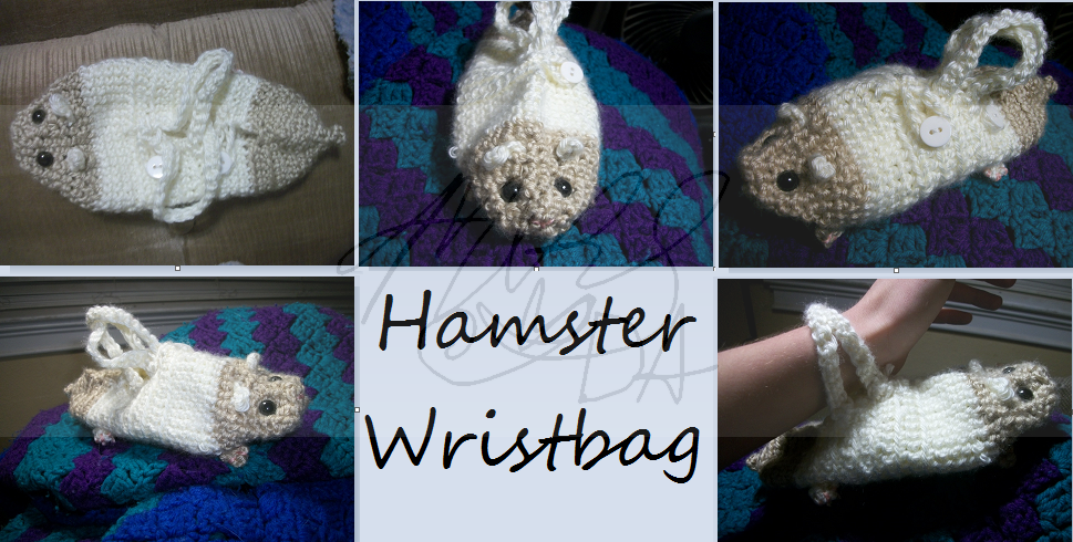 Crotchet Hamster Wristbag