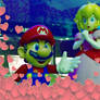 Mario and Princess Peach