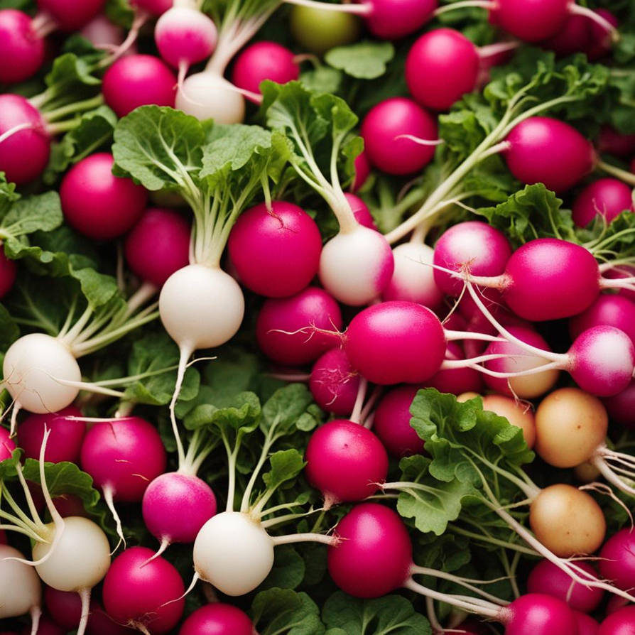 Normal Radish An image depicting a variety of radish types with by mole-567 on DeviantArt