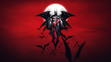 BATMAN-HARLEY- wallpaper red-1920x1080